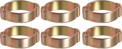CriKo slangklem / oorklem voor perslucht - Ø 13 tot 15 mm - 6 stuks