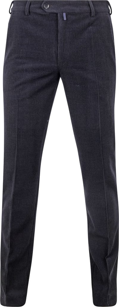 Meyer Chino Roma Wol Corduroy Donkerblauw (navy) - Maat 56 - Heren