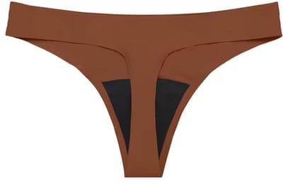 Vrouwen Menstruatie String Maat XXL Elastisch 4 Laags Ondergoed Ademend Katoen Regular Taille Slipje Bamboevezel Lingerie Onderbroek Lekvrij Maandelijks Heavy Flow Snelle Absorptie Periode Maandverband Tampon