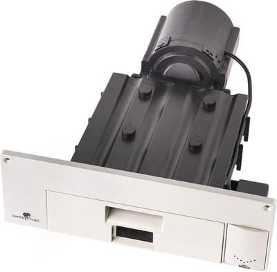 Ruimtebesparende Ondertafelstofzuiger met 1200W Motor en Ultra Uitschuifbare Slang