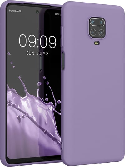 kwmobile telefoonhoesje geschikt voor Xiaomi Redmi Note 9S / 9 Pro / 9 Pro Max - Hoesje voor smartphone - Back cover in violet lila