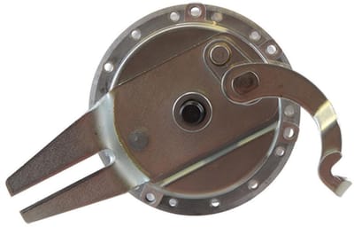 Moyeu de jante arrière 28 rayon axe Ø12mm pour mobylette Peugeot 103 type Leleu