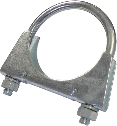 Universele U-Bout Uitlaat Klem Heavy Duty met Moeren 64mm