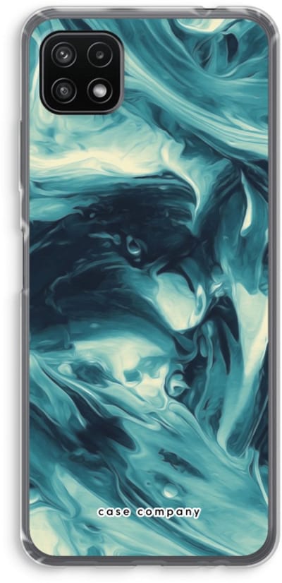 Case Company® - Hoesje geschikt voor Samsung Galaxy A22 5G hoesje - Dreaming About Whales - Soft Cover Telefoonhoesje - Bescherming aan alle Kanten en Schermrand