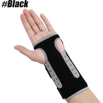 1 Pièce Attelle de Poignet avec Attelle Tendinite Dames Hommes Poignet Entorsé Support Tunnel Carpien Attelle de Main Immobilisateur de Poignet Haute Qualité One size fits most