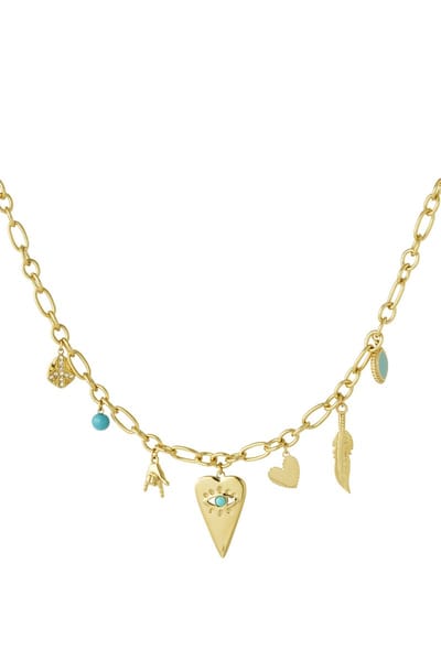 Bedelketting | ketting | bedels | goud | stainless steel