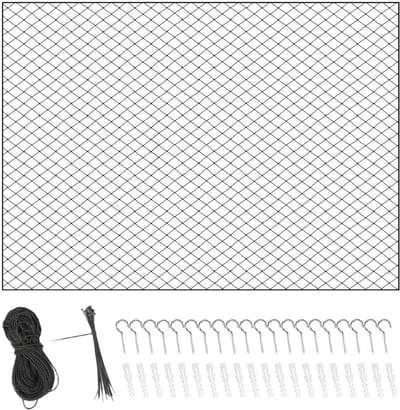 Kattennet Balkon - Veiligheidsnet Kat - Valpreventie Buiten - Duurzaam Materiaal - 300x200cm