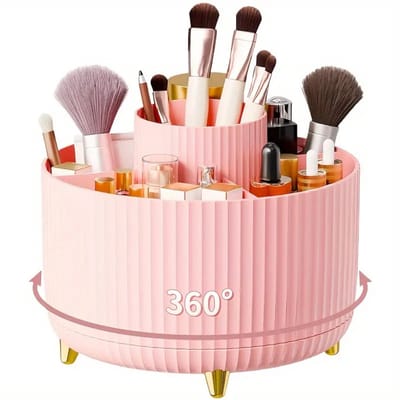 Bovista make Up Organizer - Koffer - Tas - Makeup - Lades - Skincare - Cosmetica - Roze