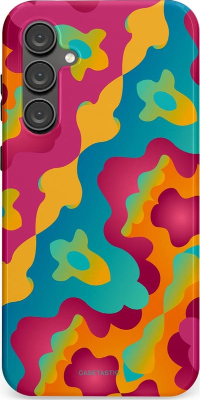 Casetastic Hoesje Geschikt voor Samsung S23 FE - Stijlvolle Beschermende Duo-layer Case - Vlektastisch