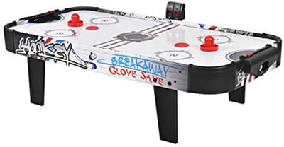Airhockeytafel 42 cm met Elektronische Puntenteller en Accessoires voor Thuis