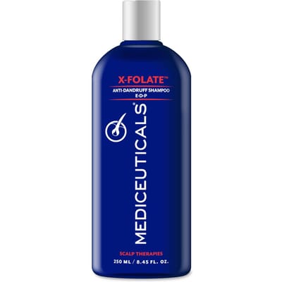 Mediceuticals X-Folate Shampoo 250ml - Anti-roos vrouwen - Voor Alle haartypes