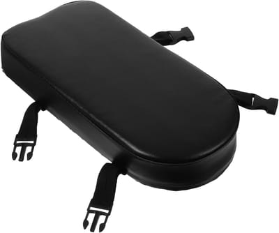Fietsstoel Kinderen - Achterzitje Zacht - Comfortabel Fietsen - Extra Zachte Vulling - 31 cm - Zwart