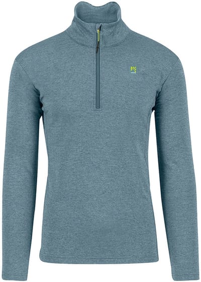 Karpos Pizzocco Fleece Met Halve Rits Blauw L Man