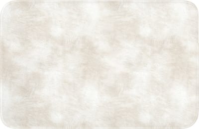 WC mat 60x40 cm - Antislip - Subtiel - Structuur - Beige - Toiletmat - Vloermat - Douchemat - Toilet tapijt - Toiletmatten