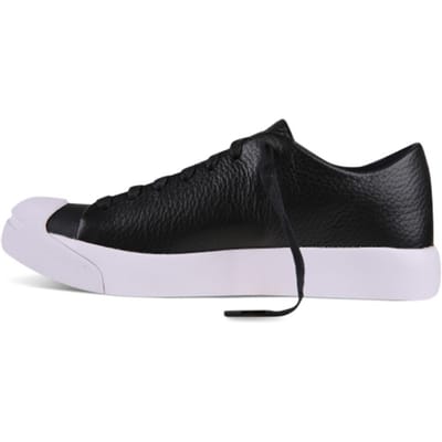 Converse Jack Purcell Modern Comfortabele Casual Lage Sneakers Unisex sneakers Zwart 155020C 38.5 black