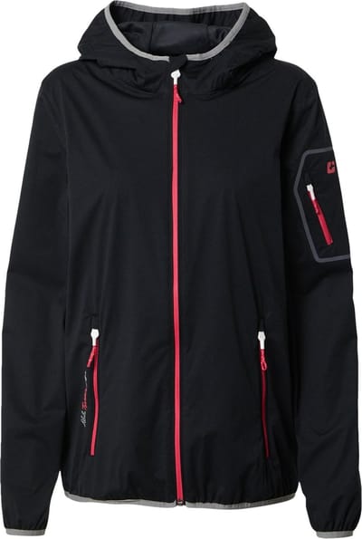 Killtec Trin Women Softshell Jacket - Outdoorjas - Dames - Zwart - Maat 38