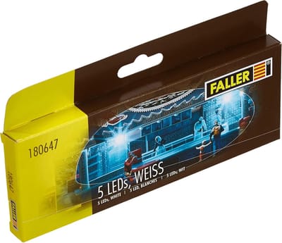 LED Verlichting - Miniatuur Lampjes - Modelbouw Verlichten - Klaar voor Aansluiting - 1:87 Schaal - Wit