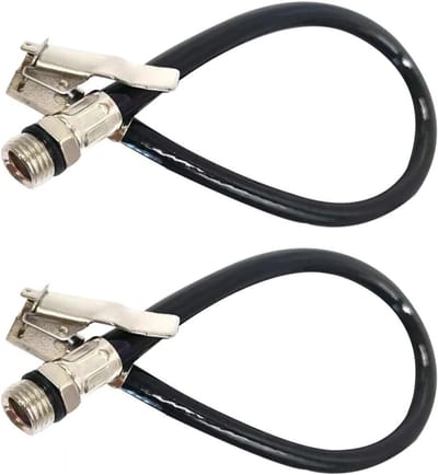Universele Ventielverlenging en Bandenopblaashoes Kit (1 stuk) voor Luchtpomp en Compressor, 37.5 cm, Geschikt voor Auto en Fiets