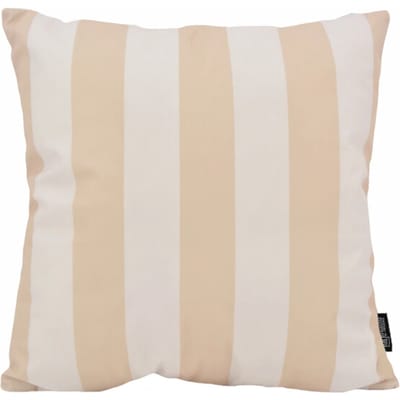 Gek op kussens! Sierkussen streep crème/beige | 45 x 45 cm | katoen/polyester
