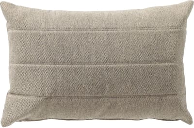 Dutch Decor TALIA - kussenhoes outdoor 40x60 cm - waterafstotend en uv-bestendig - Pumice Stone - taupe
