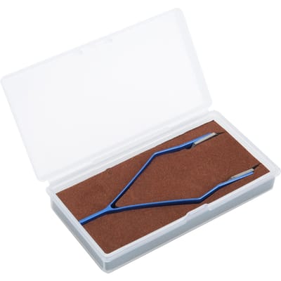 V-vorm Metalen Veerstaaf Pincet Horlogeband Verwijderen Horloge Reparatiegereedschap (Blauw) white