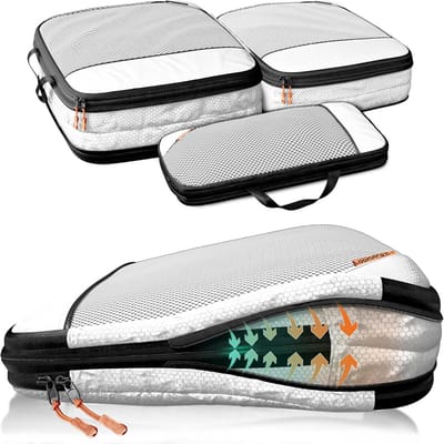 Packing Cubes - Reisorganizers - Kleding Opbergen - Met Compressie - 30 x 20 x 10 cm - Niet gespecificeerd