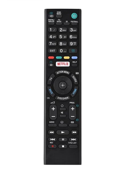 Dailygoody - Universele Smart TV Afstandsbediening - Compacte Controller - Geschikt voor LED LCD TV - Gebruiksvriendelijk - Vervanging afstandsbe