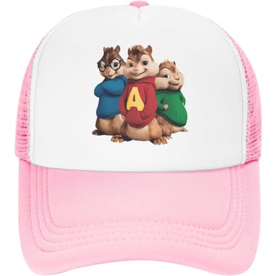 Casquettes de Baseball d'Été Alving Chip-Munk Bands Ats Y2K Chapeaux Hip Hop Drôles Hommes Femmes Imprimé Chasse Camping Casquettes de Baseball Anti-Soleil One Size
