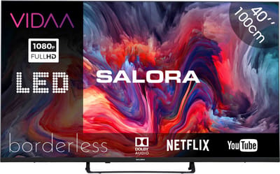 Salora FOD40TV - Smart TV - VIDAA - Televisie - Smart tv 40 inch - TV - Full HD - 2025
