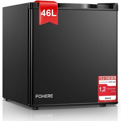 Compacte Mini Koelkast 46 Liter met Temperatuurregeling - Ideaal voor Kamer of Kantoor