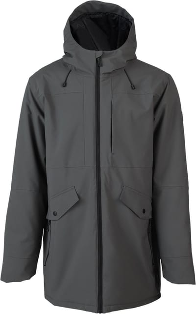 Brunotti Nelson Heren Parka Regen Jas - Groen - S