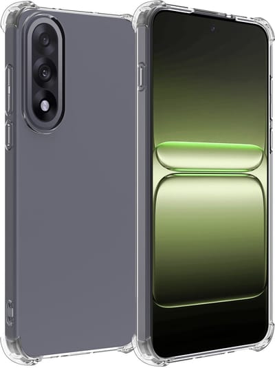 Hoesje Geschikt voor OnePlus Nord 5 - Sterk & Shockproof - Siliconen Case - Back Cover - Telefoon Hoes Shock Proof - Transparant