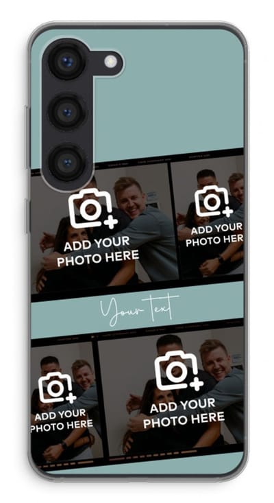 Gepersonaliseerd - Case Company® - Hoesje geschikt voor Samsung Galaxy S23 hoesje - Filmrol N°2 - Soft Cover Telefoonhoesje - Bescherming aan alle Kanten en Schermrand