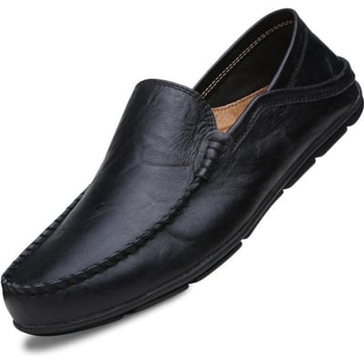 Herenschoenen Nieuwe Mode Loafers Schoenen Heren Comfortabel Hoge Kwaliteit Leer Boot Schoenen Heren Klassiek Retro Heren Zomer Casual Schoenen 44