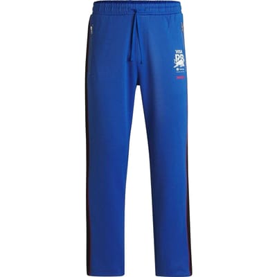 Hugo Racing Bulls-trainingsbroek voor heren (Medium Blauw)