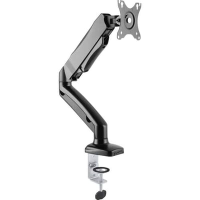 Manhattan 462495 Tafelbeugel voor monitor Aantal monteerbare displays: 1 Display(s) 43,2 cm (17) - 81,3 cm (32) Zwart Portretformaat, In hoogte