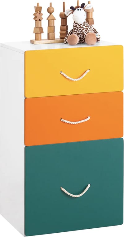Mara Speelgoedkist - Opbergdoos - Kinderspeelgoedkist - Opbergkast - MDF - 45 x 40 x 80 cm