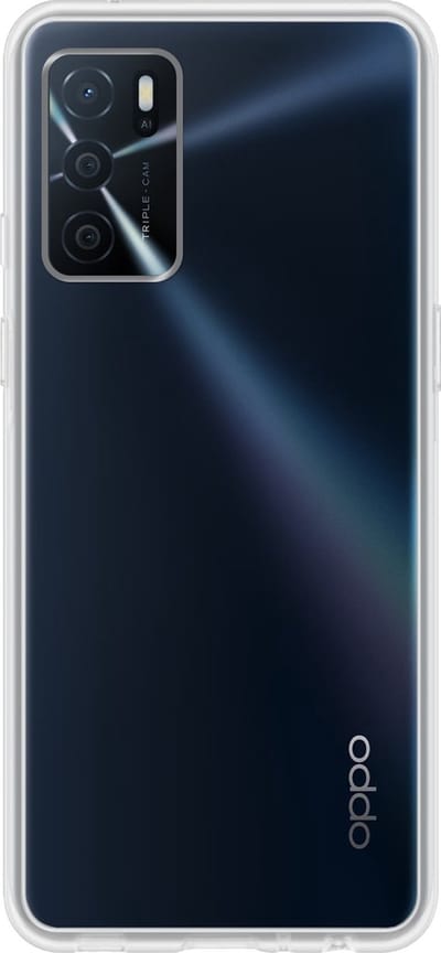 Hoes - Geschikt voor OPPO A16s - Sterk & Shockproof - Hoesje Cover - Siliconen Case - Transparant