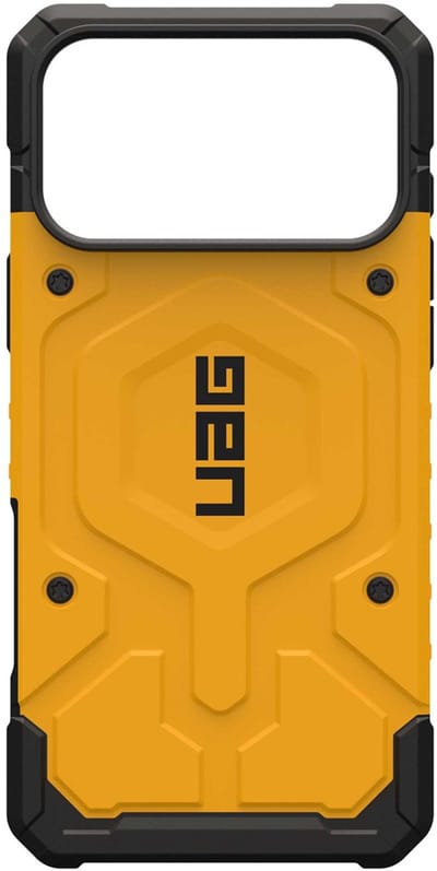 UAG Pathfinder Backcover geschikt voor MagSafe geschikt voor iPhone 17 Pro Max - Heritage Yellow