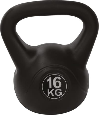 Tunturi PVC Kettle Bell - Kettlebell - 16 kg - Incl. gratis fitness app