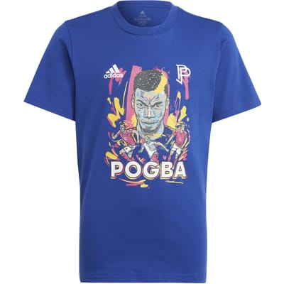 adidas Performance Pogba Graphic T-shirt - Kinderen - Blauw - 152