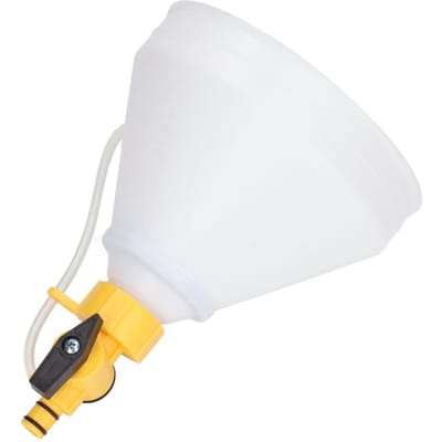 Motorradiator Koelvloeistof Vul Trechter Kit Lekkagevrije Koelsysteem Trechter met 31 35 40 42 45mm Adapter white
