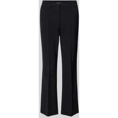 Flared stoffen broek in verkorte pasvorm model 'FARAH'