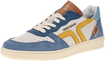 Kamo-Gutsu Campo-048 - Herenschoenen Sneaker - Blauw-Tuorlo