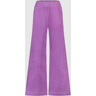 Circle of Trust Lois Wide Leg Rib Passionfruit Size: XS | Wide-Leg & Flared Pants Outlet | Dames | Paars