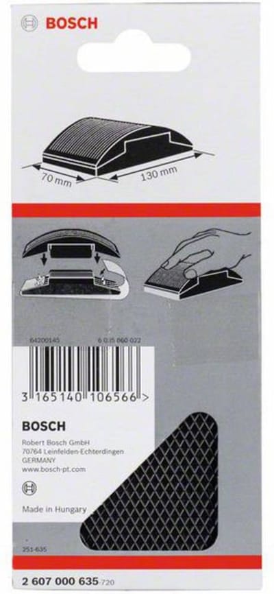 Bosch - Schuurblok 70 x 130 mm