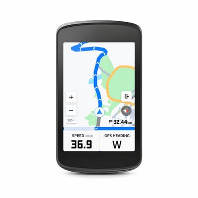 GPS Fietscomputer met Touchscreen - Fietsnavigatie Kleurenscherm Bluetooth 3.3 Inch
