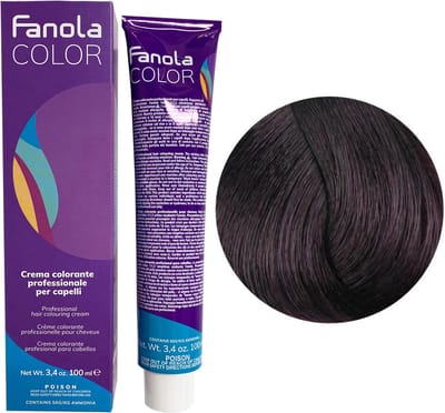Fanola Haarverf Professional Colouring Cream 5.2 Light Chestnut Violet