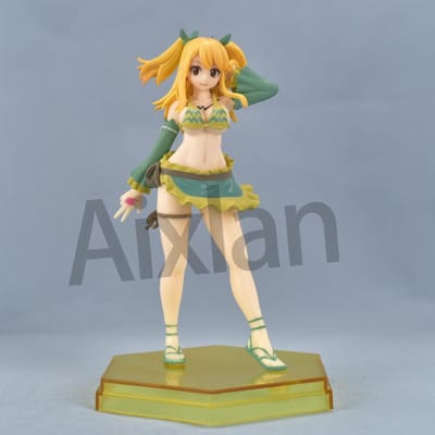 POP UP PARADE Fairy Tail Lucy Heartfilia Sexy Anime Meisje Figuur Natsu Dragneel/Erza Scarlet Konijn Actie Model Model Pop Speelgoed