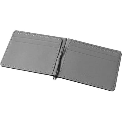 Heren Korte Huid Portemonnees Portemonnees PU Leer Geldclips Effen Dunne Portemonnee